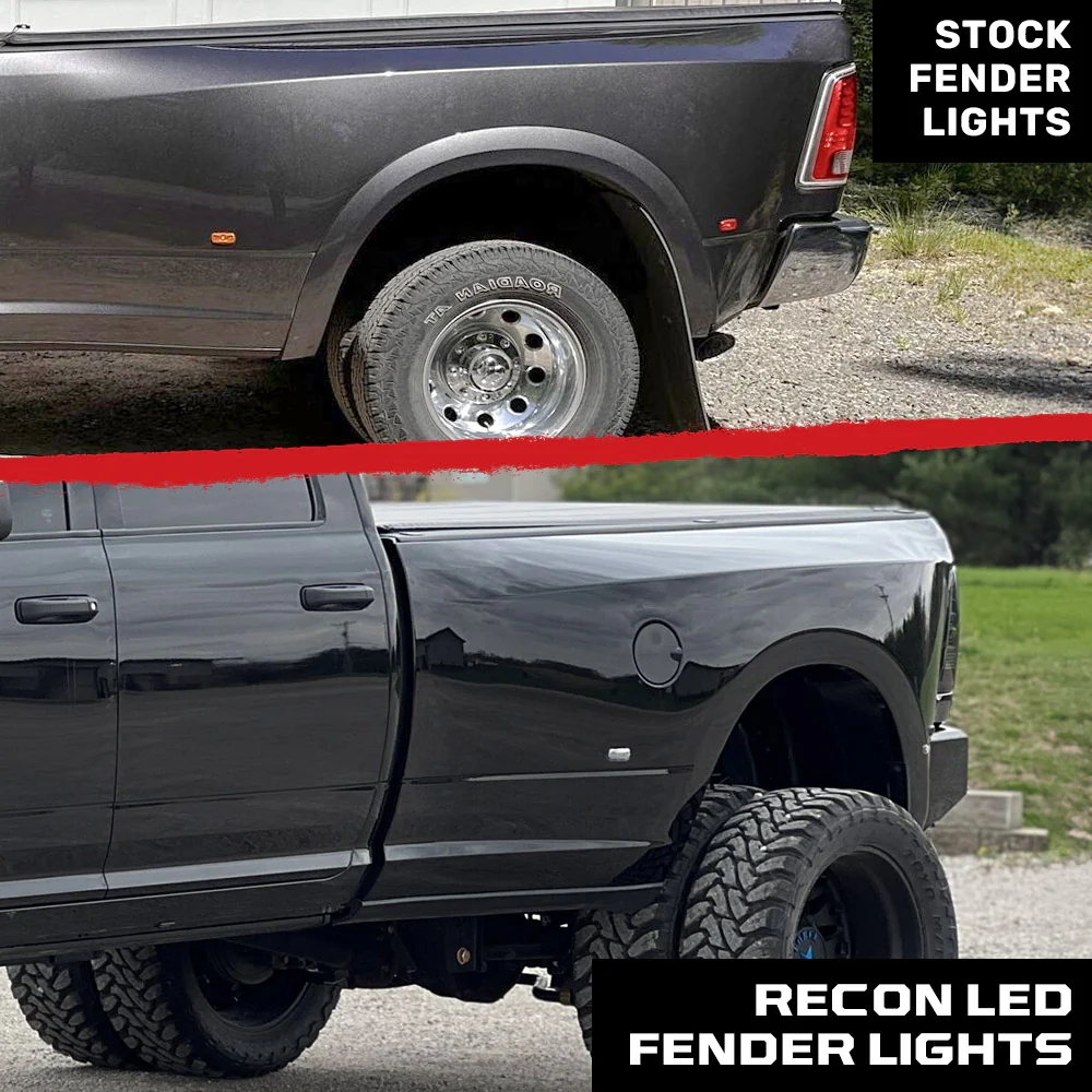 Dodge RAM 10-21 Fender LED Lights (4-Piece Set) - Multiple Lens & Colors - Image 19