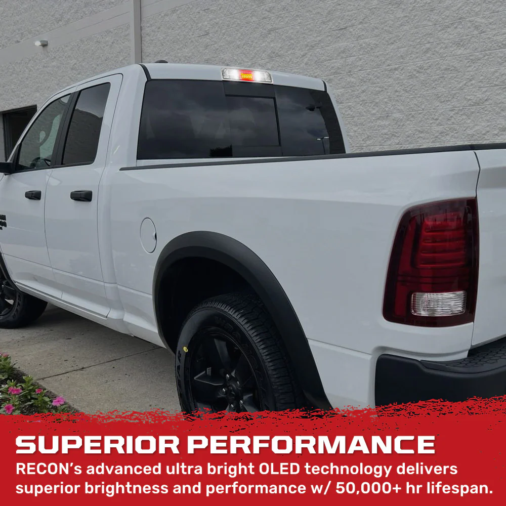Dodge RAM 1500 09-25 Classic Body Style Ultra High Power LED 3rd Brake Light Kit CREE XML LED in Clear - Image 5