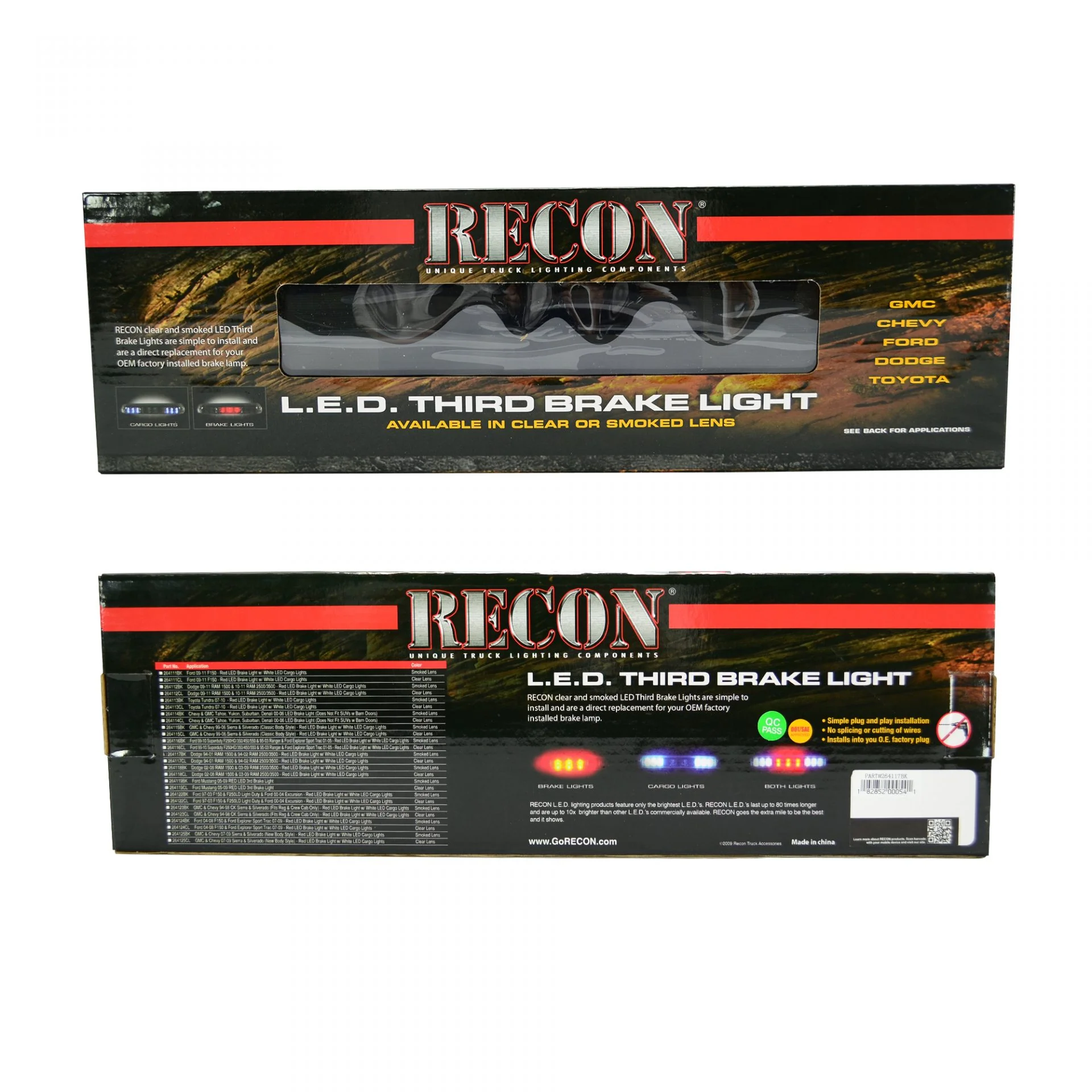 Dodge RAM 1500 94-01 3rd Brake Light Kit LED with Smoked Lens - Image 16