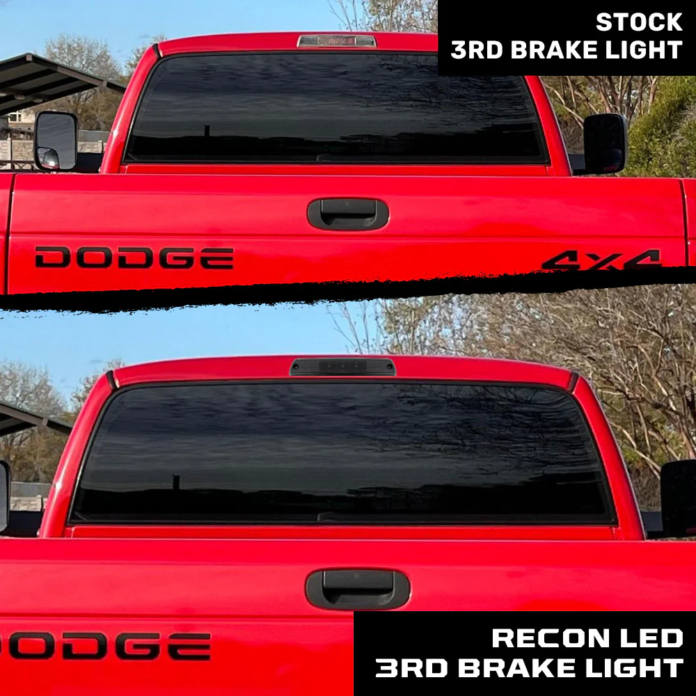 Dodge RAM 1500 94-01 3rd Brake Light Kit LED with Smoked Lens - Image 7