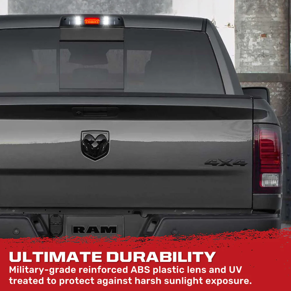 Dodge RAM 1500 09-25 Classic Body Style Ultra High Power LED 3rd Brake Light Kit CREE XML LED in Smoked - Image 6