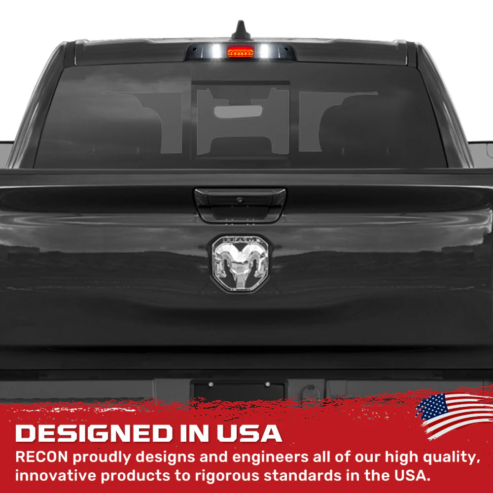 Dodge RAM 1500 09-25 Classic Body Style Ultra High Power LED 3rd Brake Light Kit CREE XML LED in Smoked - Image 8