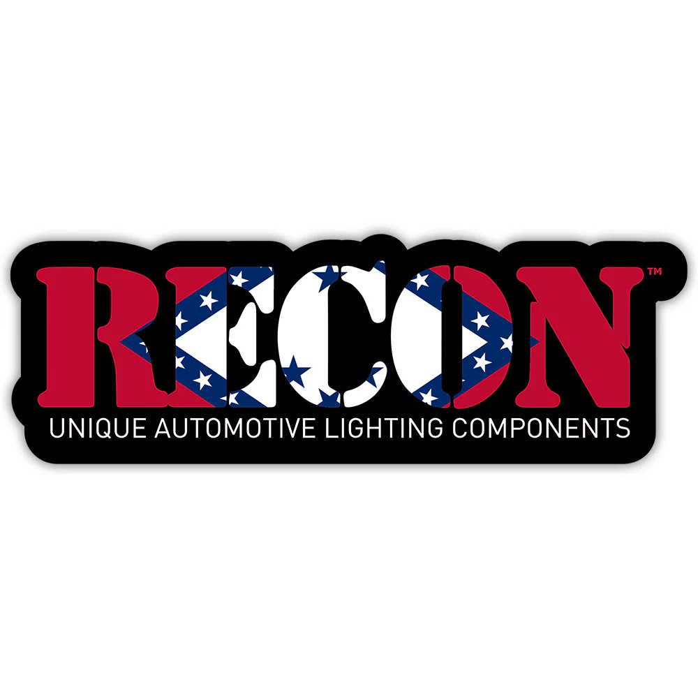 RECON U.S. State Decal Stickers - Choose Your State 7" x 2.75" Glossy Finish - Image 14