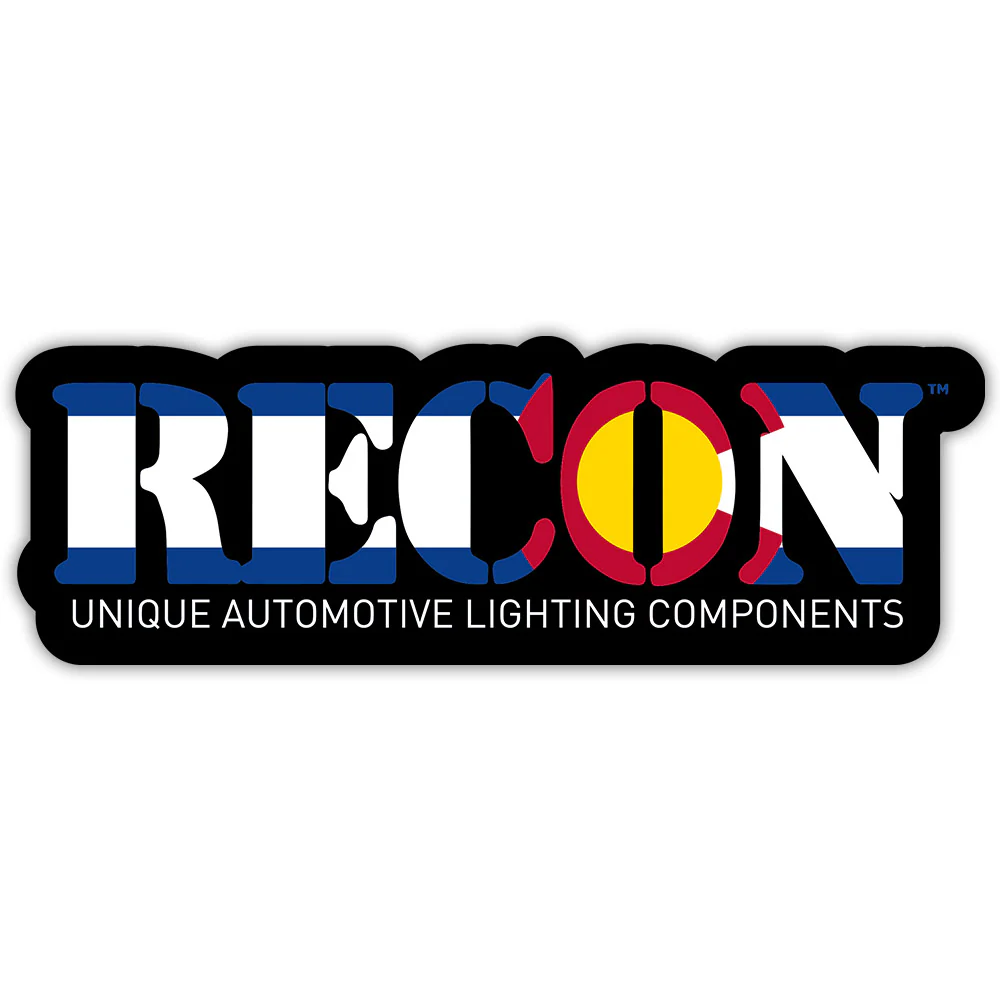 RECON U.S. State Decal Stickers - Choose Your State 7" x 2.75" Glossy Finish - Image 16