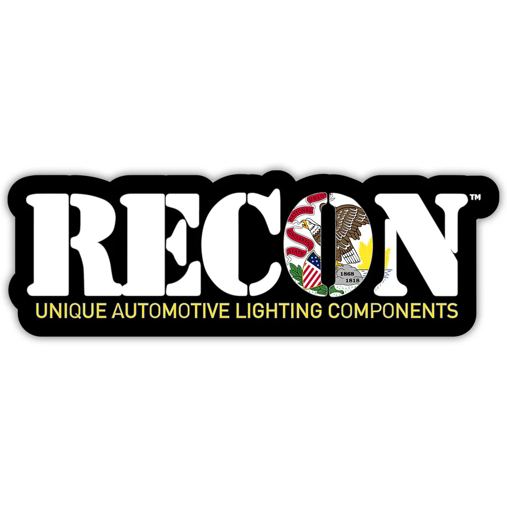 RECON U.S. State Decal Stickers - Choose Your State 7" x 2.75" Glossy Finish - Image 22