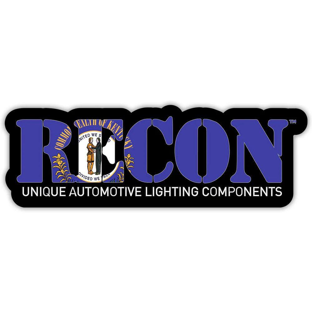 RECON U.S. State Decal Stickers - Choose Your State 7" x 2.75" Glossy Finish - Image 26