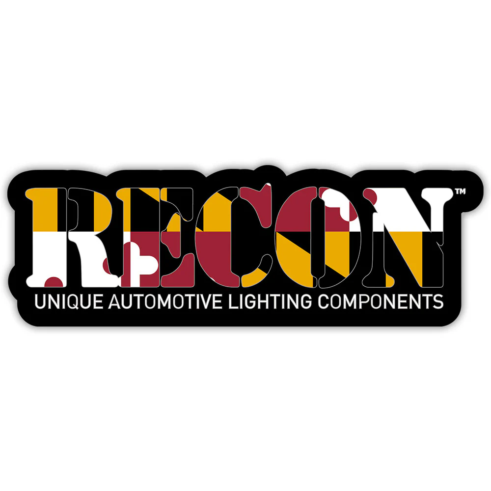 RECON U.S. State Decal Stickers - Choose Your State 7" x 2.75" Glossy Finish - Image 29