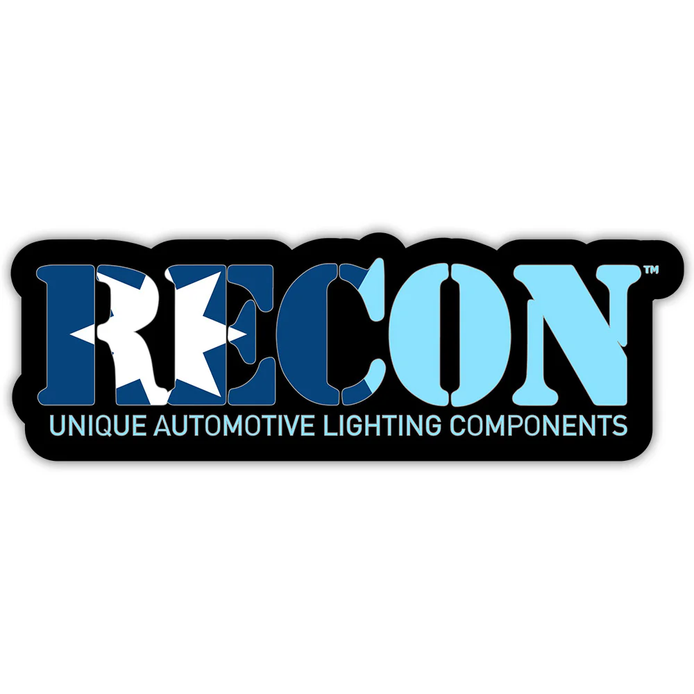 RECON U.S. State Decal Stickers - Choose Your State 7" x 2.75" Glossy Finish - Image 32