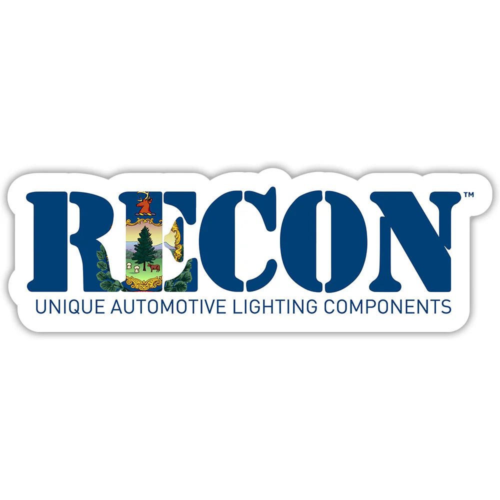 RECON U.S. State Decal Stickers - Choose Your State 7" x 2.75" Glossy Finish - Image 41