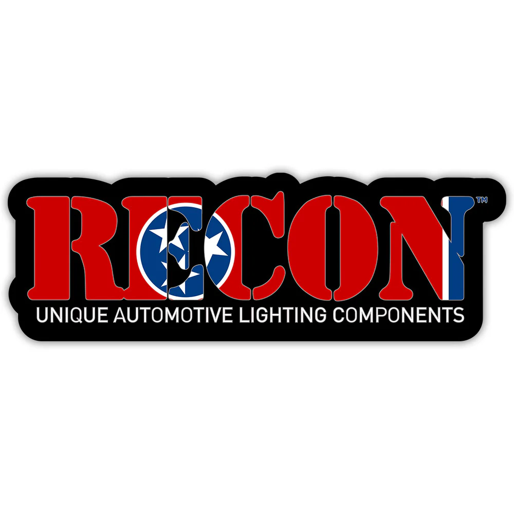 RECON U.S. State Decal Stickers - Choose Your State 7" x 2.75" Glossy Finish - Image 44