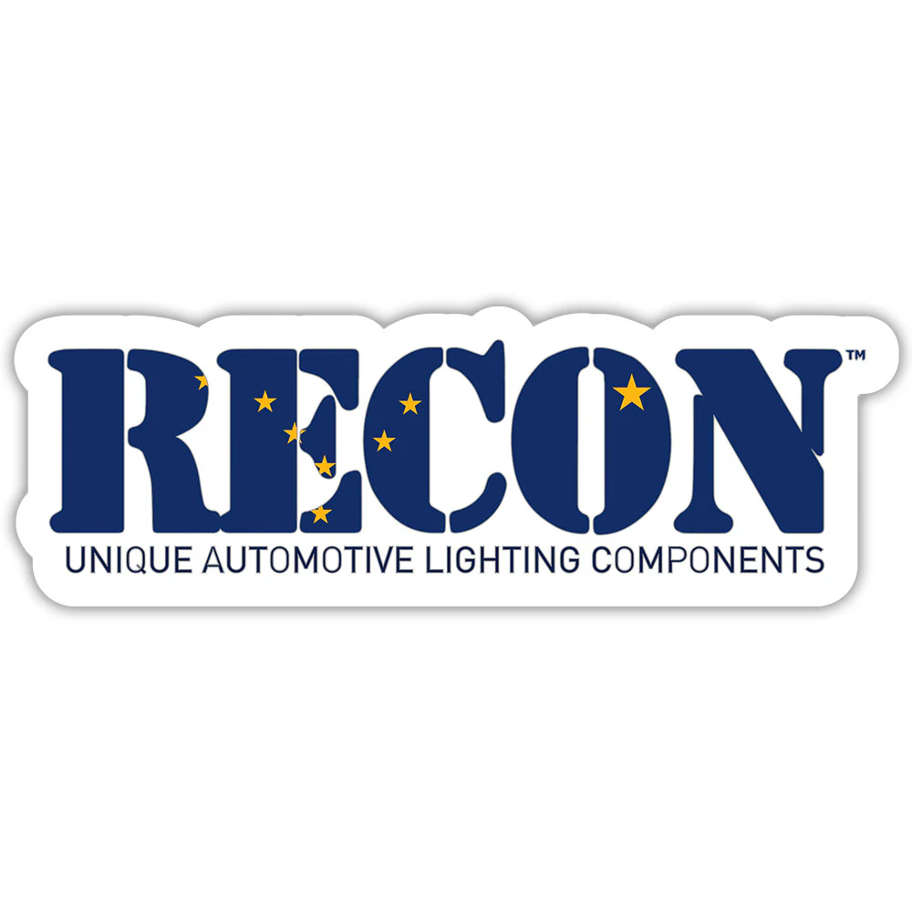 RECON U.S. State Decal Stickers - Choose Your State 7" x 2.75" Glossy Finish - Image 6