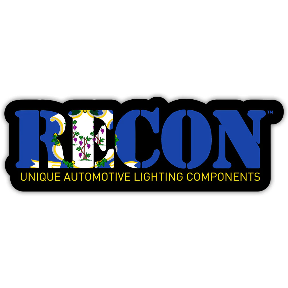 RECON U.S. State Decal Stickers - Choose Your State 7" x 2.75" Glossy Finish - Image 67