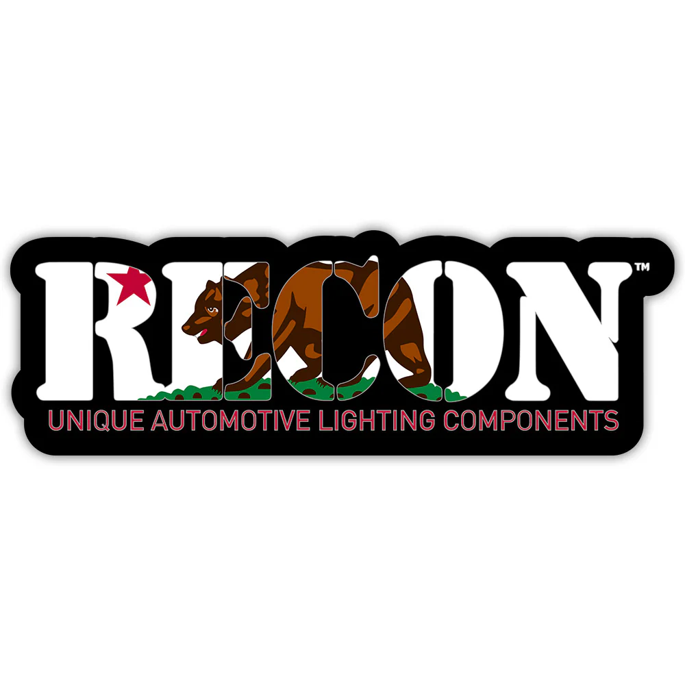 RECON U.S. State Decal Stickers - Choose Your State 7" x 2.75" Glossy Finish - Image 7