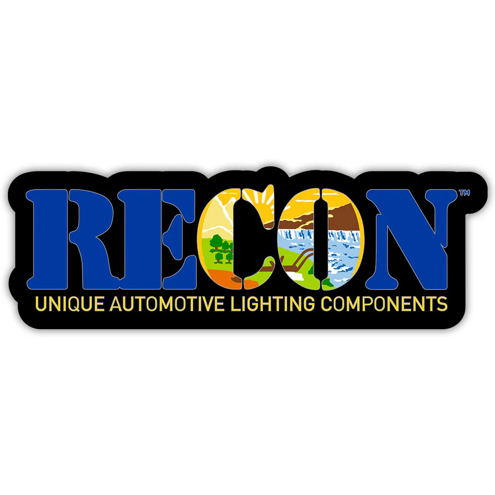 RECON U.S. State Decal Stickers - Choose Your State 7" x 2.75" Glossy Finish - Image 85