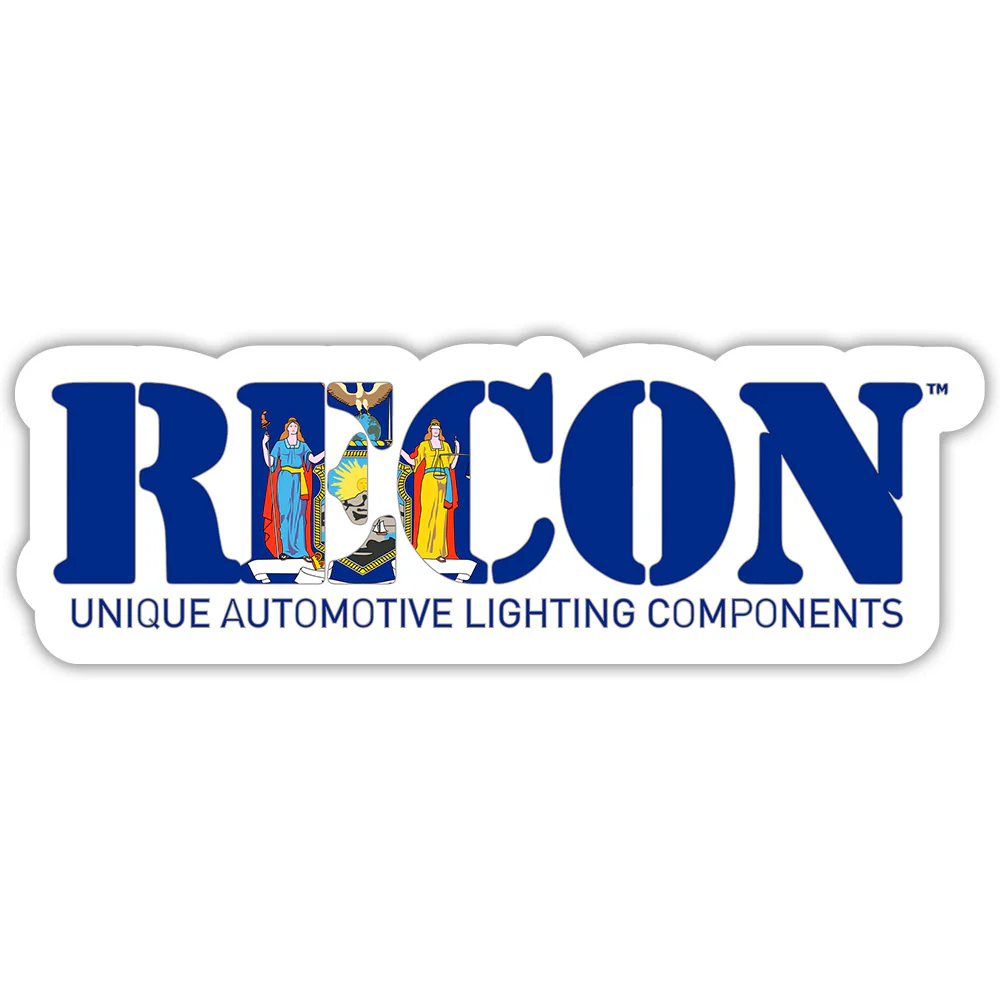 RECON U.S. State Decal Stickers - Choose Your State 7" x 2.75" Glossy Finish - Image 91