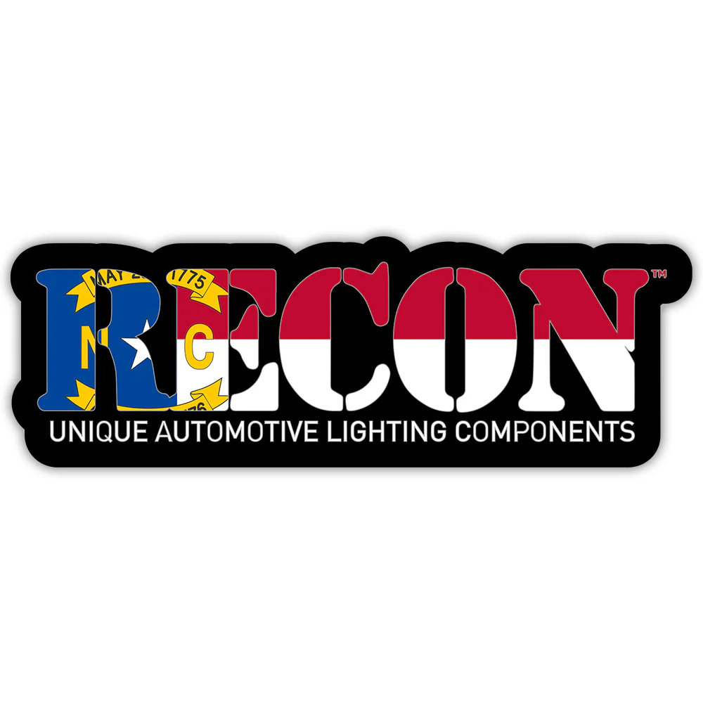 RECON U.S. State Decal Stickers - Choose Your State 7" x 2.75" Glossy Finish - Image 92
