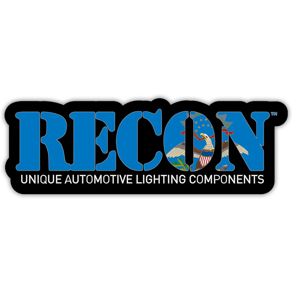 RECON U.S. State Decal Stickers - Choose Your State 7" x 2.75" Glossy Finish - Image 93
