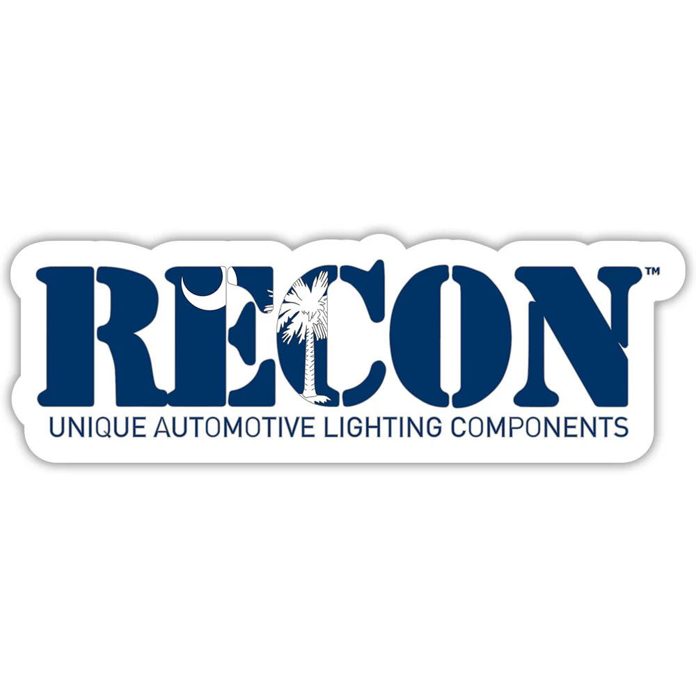 RECON U.S. State Decal Stickers - Choose Your State 7" x 2.75" Glossy Finish - Image 99