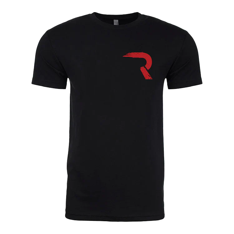 RECON Texas State Flag with Logo T-Shirt - Black - Image 2