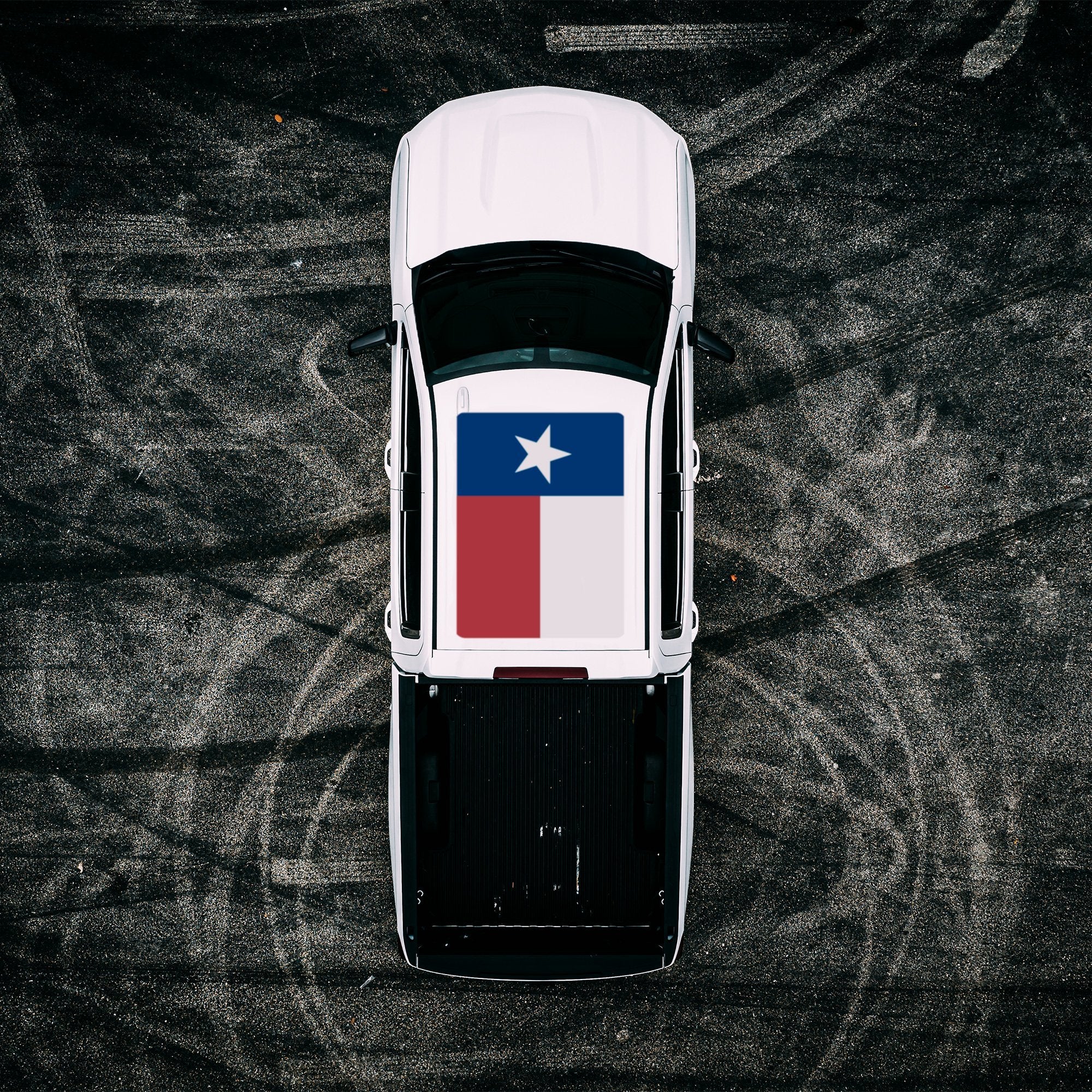 Texas Flag - Roof Vinyl Wrap