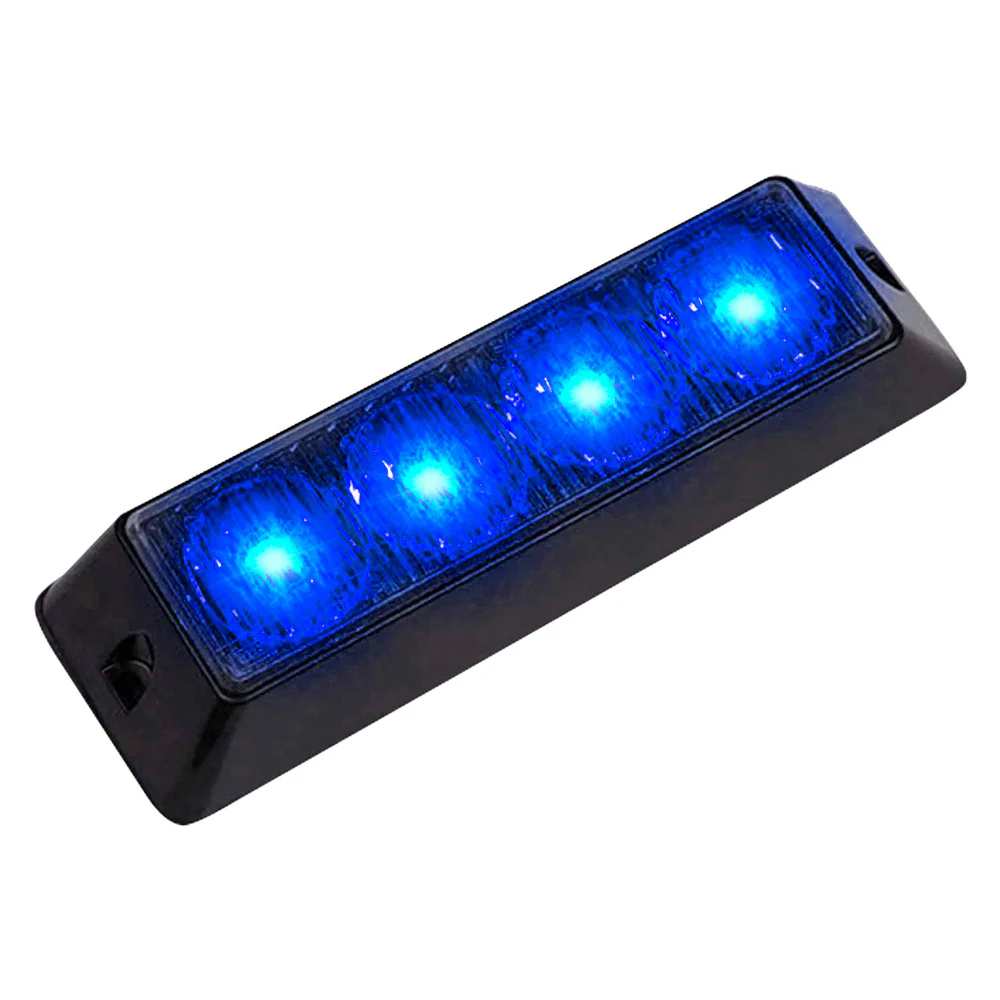 Universal 4-Watt 19 Function 4 LED Emergency Flashing Strobe Light - Multiple Colors - Image 15