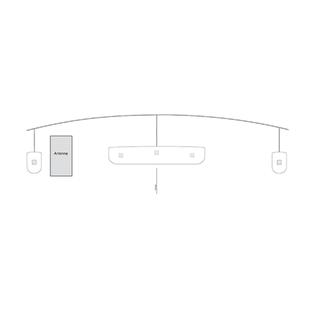 Template For Installing GMC & Chevy Cab Roof Lights Part # 264158X Series (Fresh Installs) - Image 4
