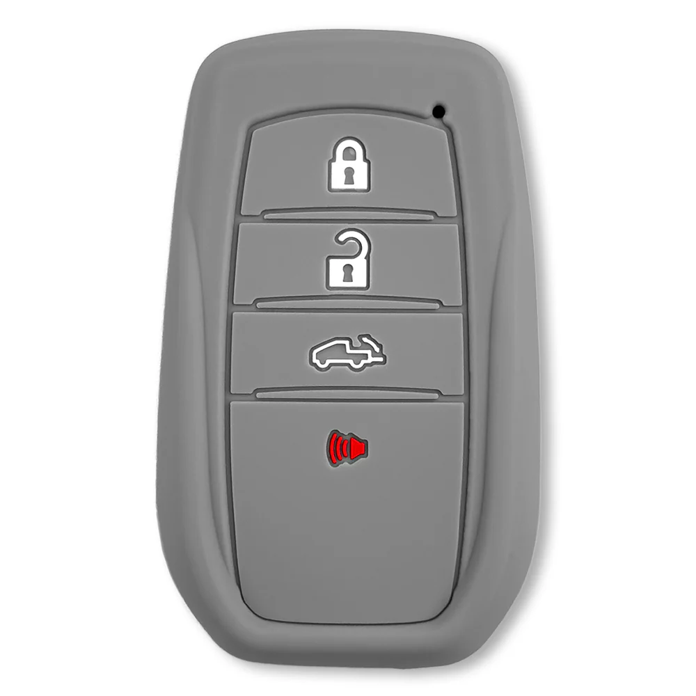 Toyota 22-26 Tundra & Tacoma 1-Piece 100% Silicone Rubber Key Fob Cover - Multiple Colors - Image 38