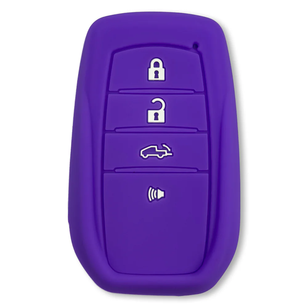 Toyota 22-26 Tundra & Tacoma 1-Piece 100% Silicone Rubber Key Fob Cover - Multiple Colors - Image 45