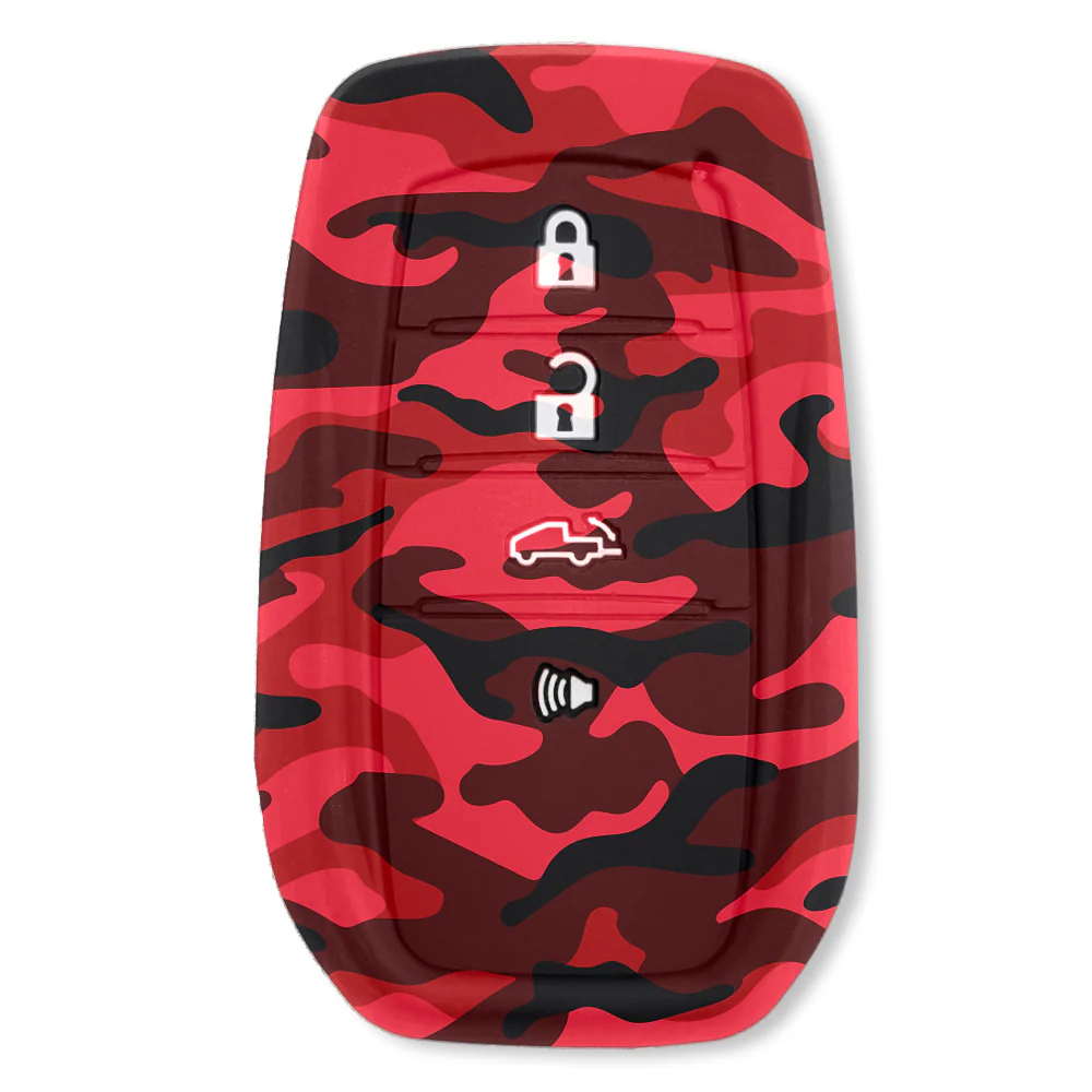 Toyota 22-26 Tundra & Tacoma 1-Piece 100% Silicone Rubber Key Fob Cover - Multiple Colors - Image 53