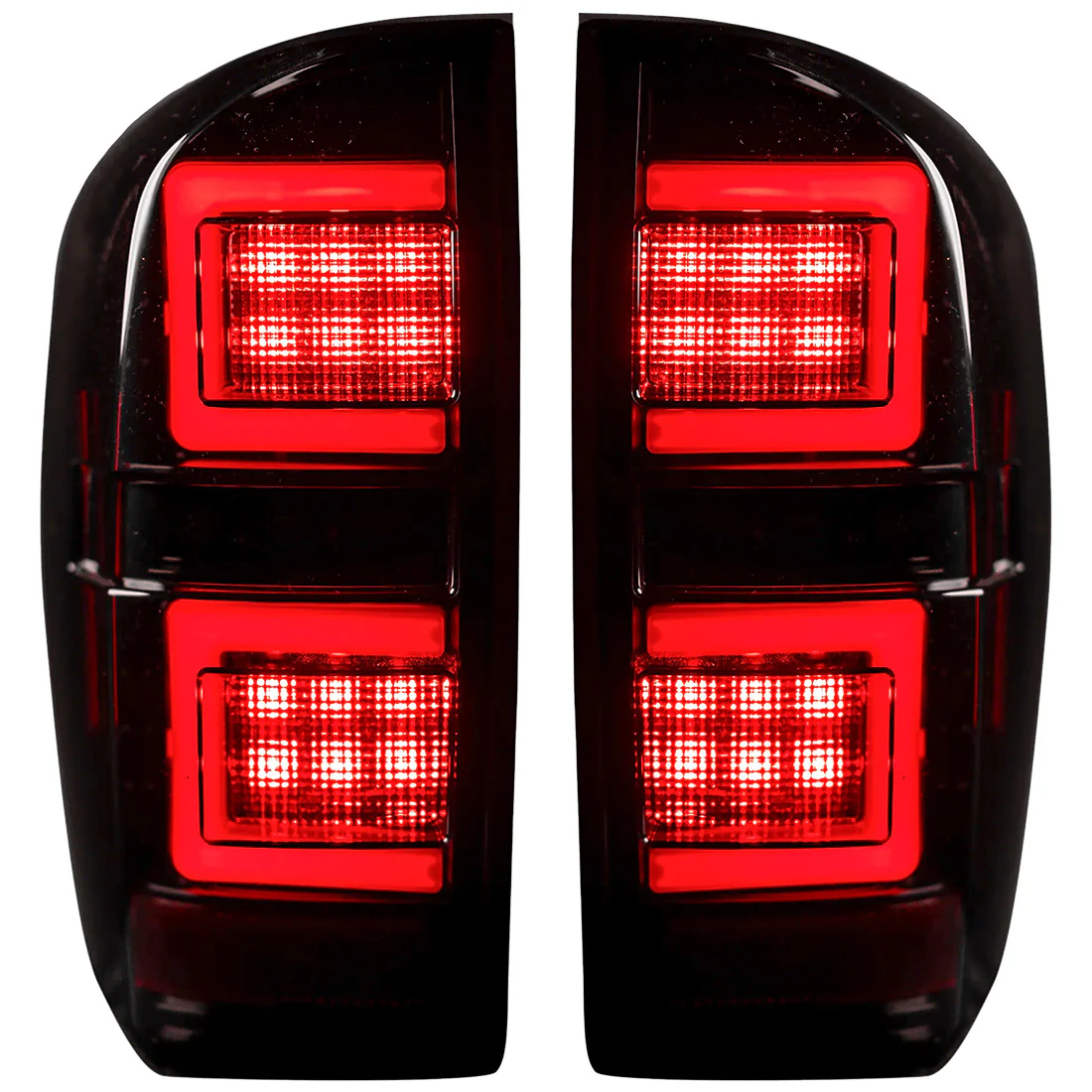 Toyota Tacoma 16-23 (3rd Gen) Ultra Bright OLED Tail Lights - Smoked Lens - Image 2