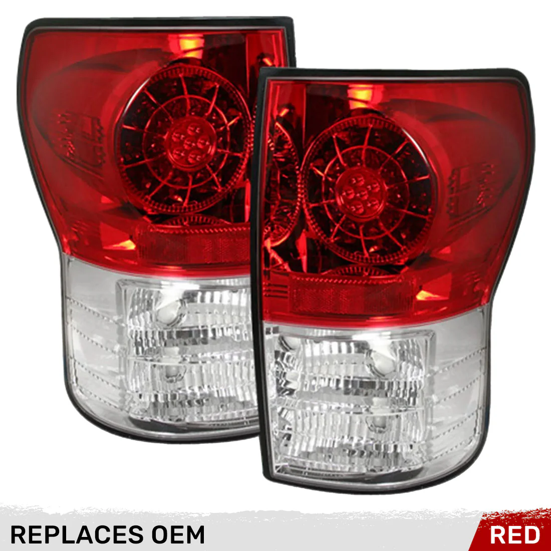 Toyota Tundra 07-13 Ultra Bright LED Tail Lights - Multiple Lens - Image 11