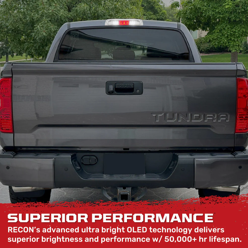 Toyota Tundra 07-21 3rd Brake Light Kit LED Cargo Lights Clear Lens - Image 5
