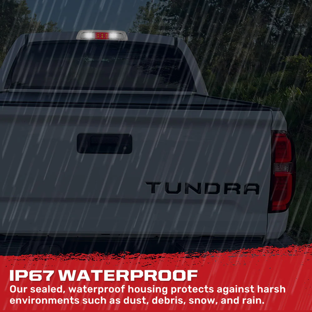 Toyota Tundra 07-21 3rd Brake Light Kit LED Cargo Lights Clear Lens - Image 7