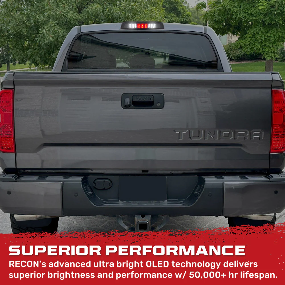 Toyota Tundra 07-21 3rd Brake Light Kit LED Cargo Lights - Smoked Lens - Image 5