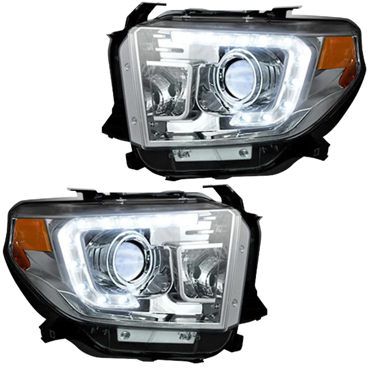 Toyota Tundra 14-21 Projector Headlights OLED DRL - Multiple Styles - Image 15