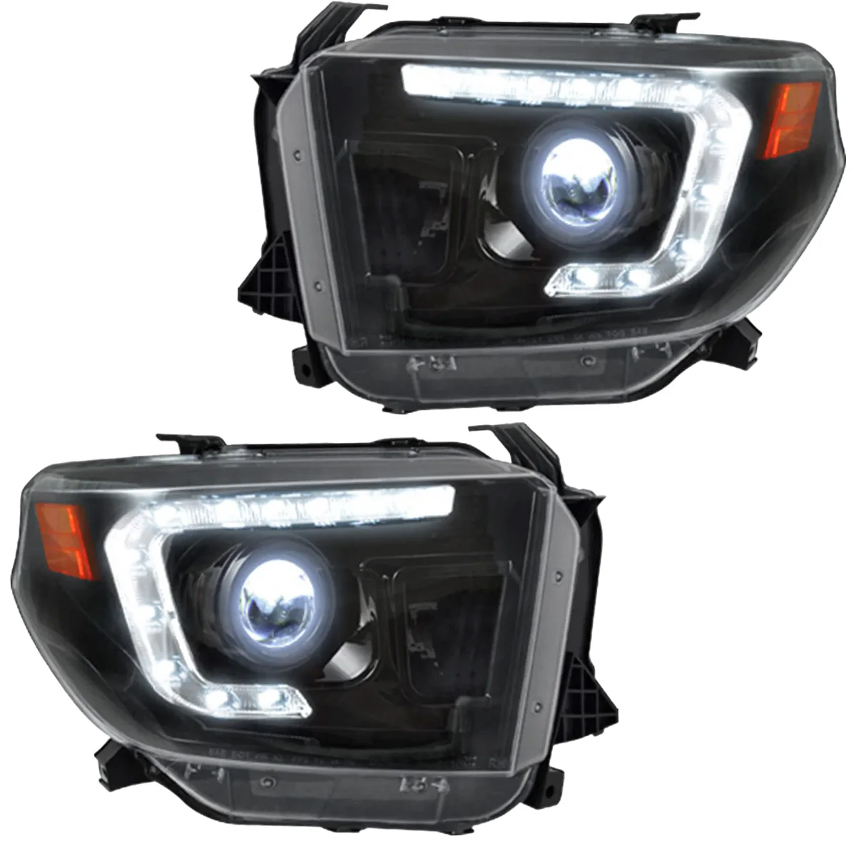 Toyota Tundra 14-21 Projector Headlights OLED DRL - Multiple Styles - Image 3