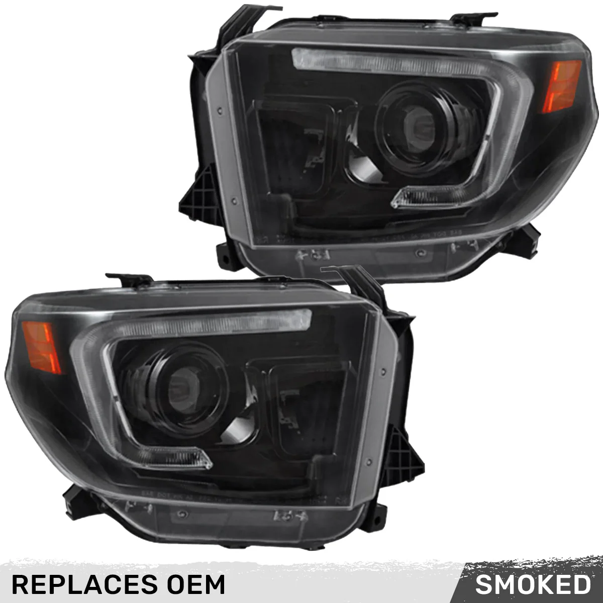 Toyota Tundra 14-21 Projector Headlights OLED DRL - Multiple Styles - Image 7