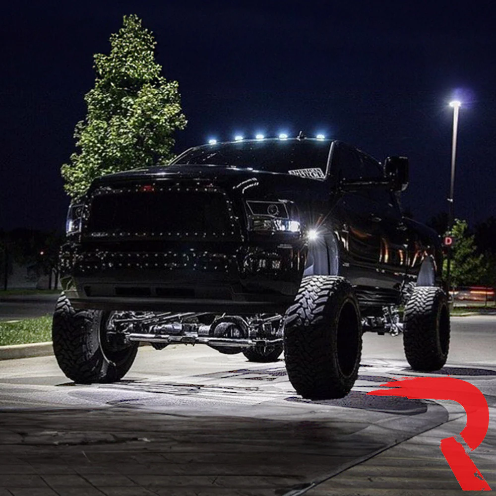 Universal 4-PC Ultra Bright RGB Multicolor CREE LED Underbody Rock Lights Bluetooth Control - Image 14