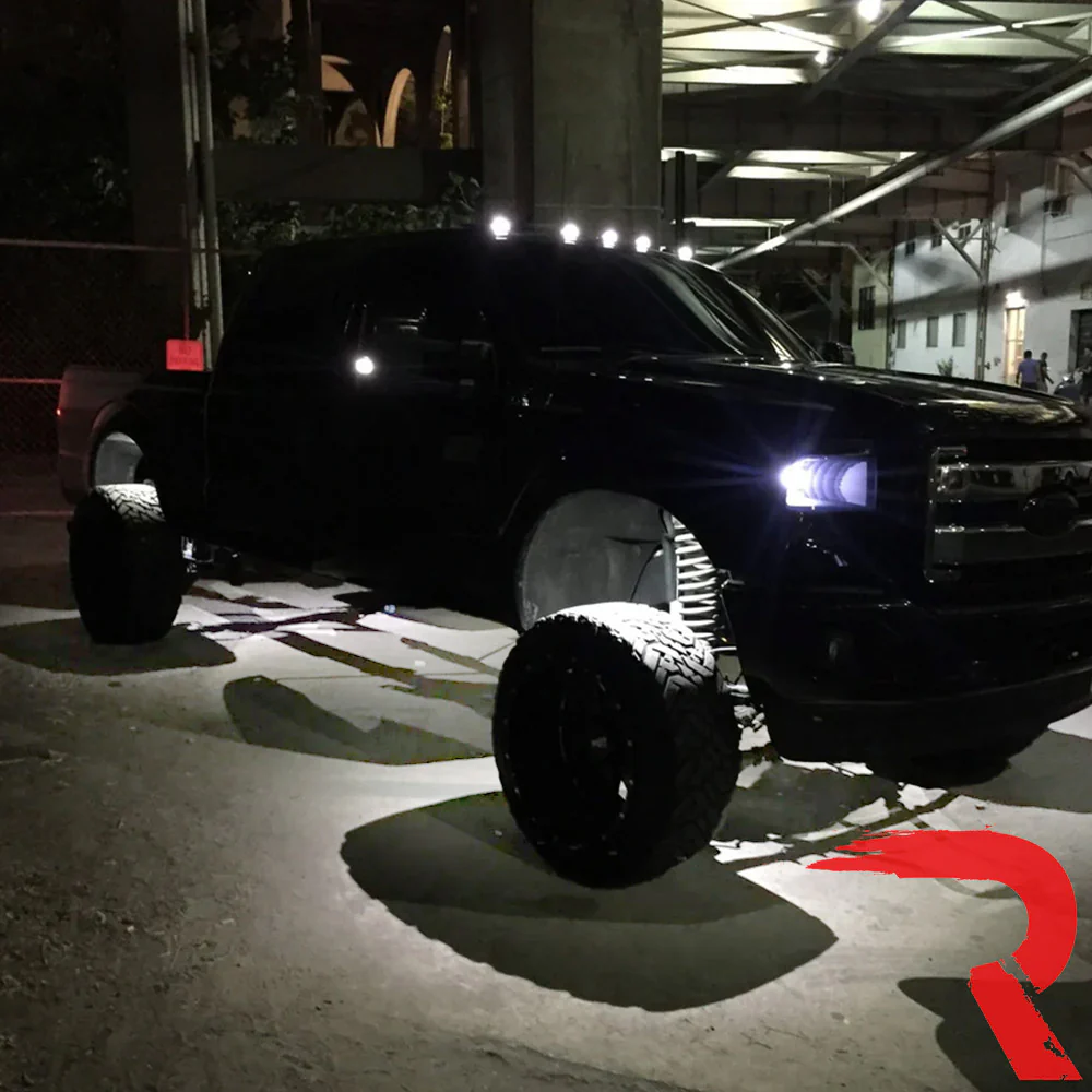 Universal 4-PC Ultra Bright RGB Multicolor CREE LED Underbody Rock Lights Bluetooth Control - Image 16
