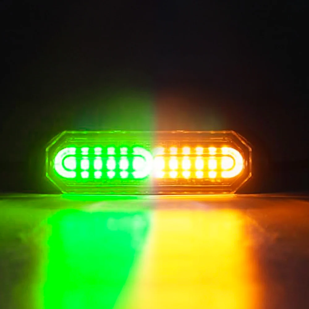 Universal 8-PC Ultra Slim Aluminum Surface Mounted 4.5" Emergency Ultra Bright LED Strobe w/ 17 Light Functions - Multiple Options - Image 16