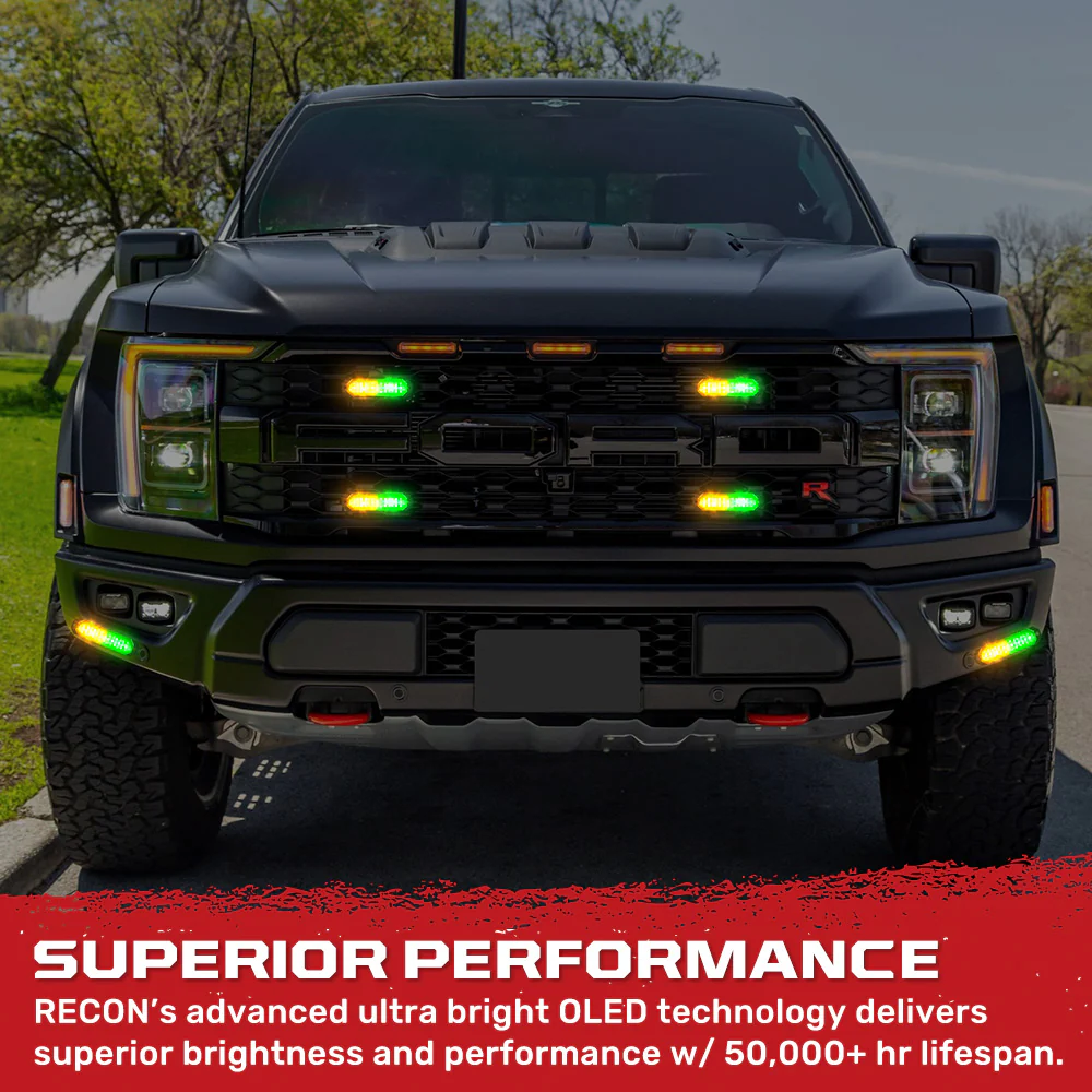 Universal 8-PC Ultra Slim Aluminum Surface Mounted 4.5" Emergency Ultra Bright LED Strobe w/ 17 Light Functions - Multiple Options - Image 17
