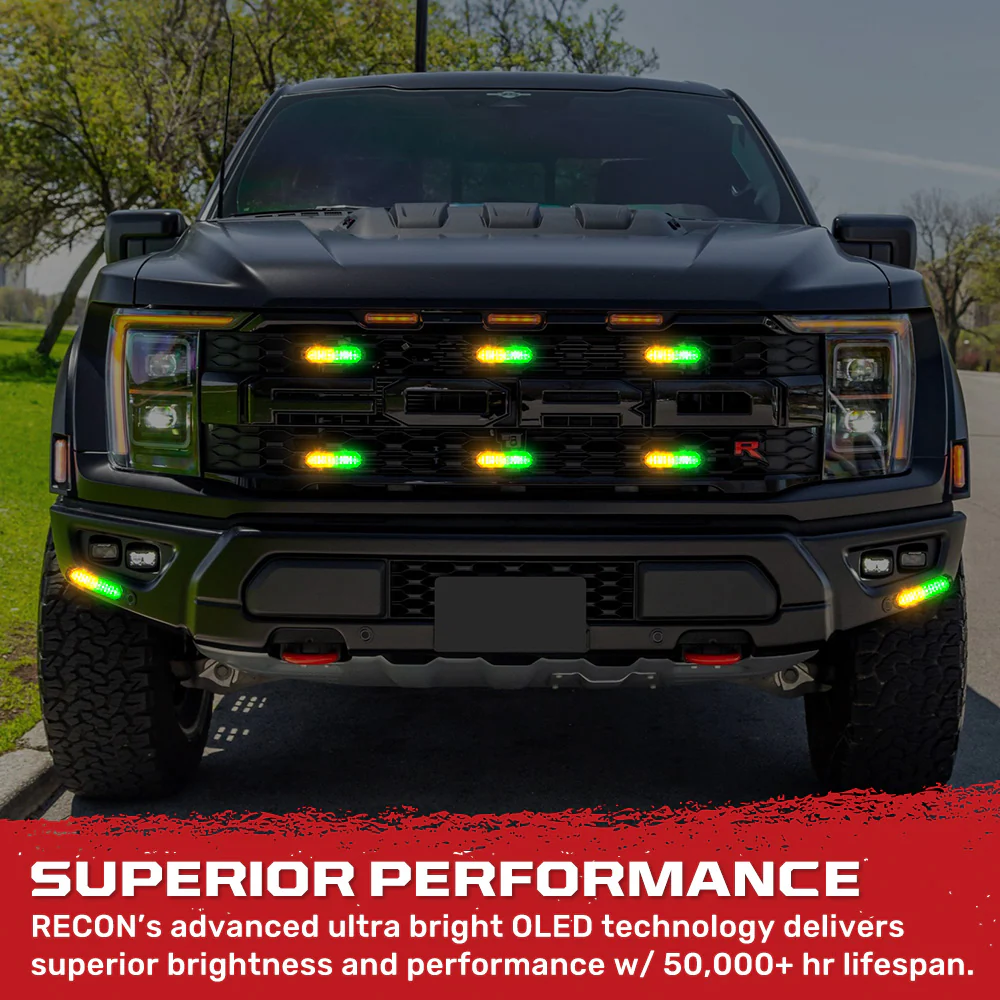 Universal 8-PC Ultra Slim Aluminum Surface Mounted 4.5" Emergency Ultra Bright LED Strobe w/ 17 Light Functions - Multiple Options - Image 28