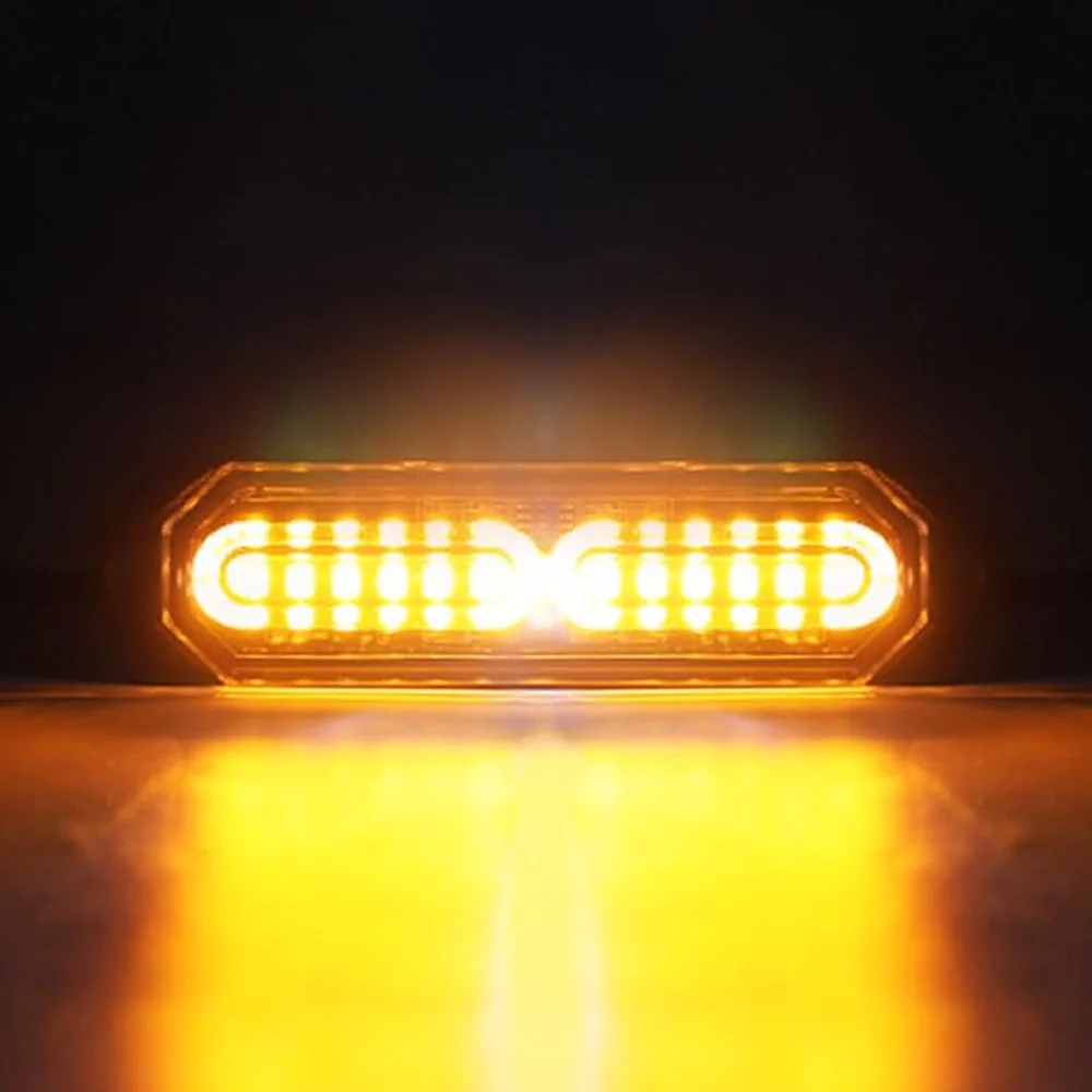 Universal 8-PC Ultra Slim Aluminum Surface Mounted 4.5" Emergency Ultra Bright LED Strobe w/ 17 Light Functions - Multiple Options - Image 29