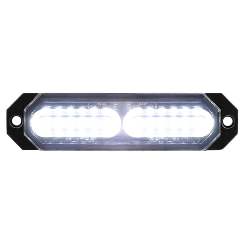 Universal 8-PC Ultra Slim Aluminum Surface Mounted 4.5" Emergency Ultra Bright LED Strobe w/ 17 Light Functions - Multiple Options - Image 55