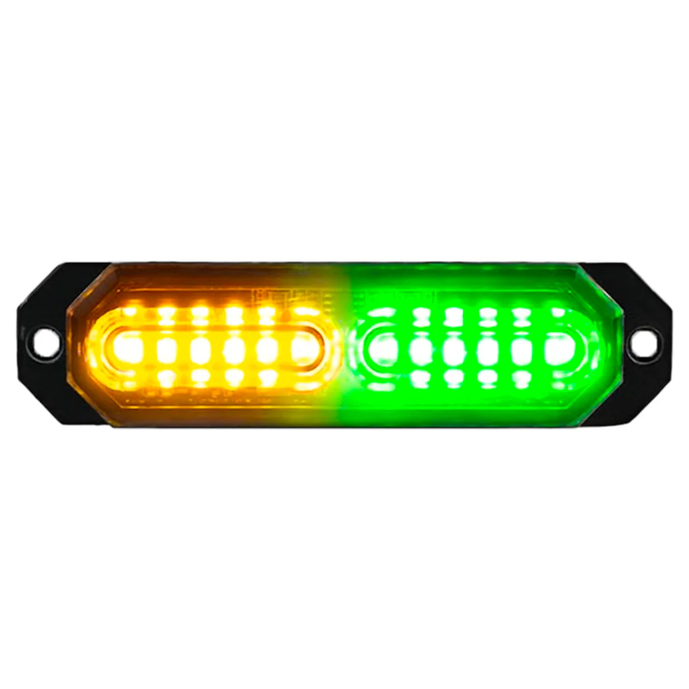 Universal 8-PC Ultra Slim Aluminum Surface Mounted 4.5" Emergency Ultra Bright LED Strobe w/ 17 Light Functions - Multiple Options - Image 57