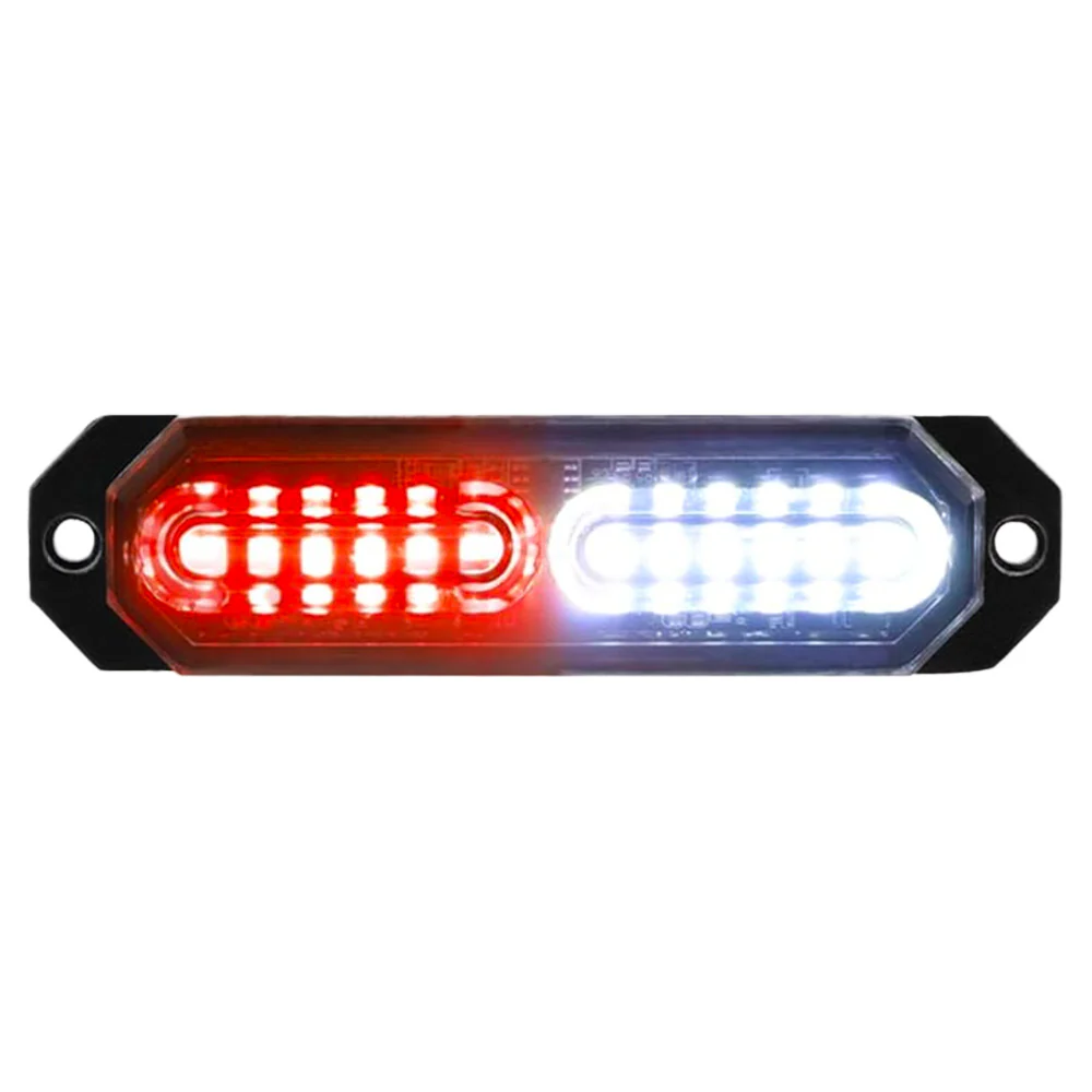 Universal 8-PC Ultra Slim Aluminum Surface Mounted 4.5" Emergency Ultra Bright LED Strobe w/ 17 Light Functions - Multiple Options - Image 58