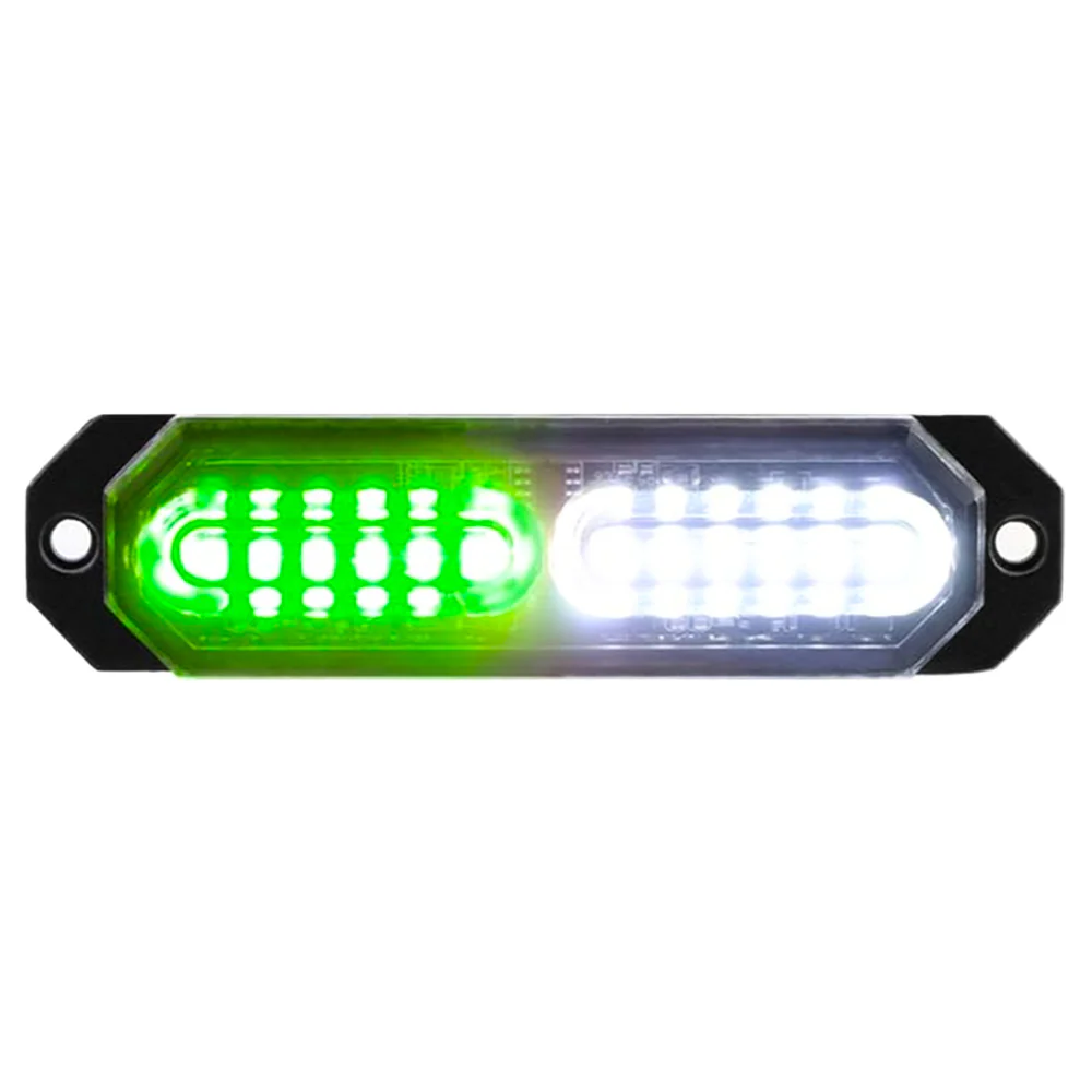 Universal 8-PC Ultra Slim Aluminum Surface Mounted 4.5" Emergency Ultra Bright LED Strobe w/ 17 Light Functions - Multiple Options - Image 59