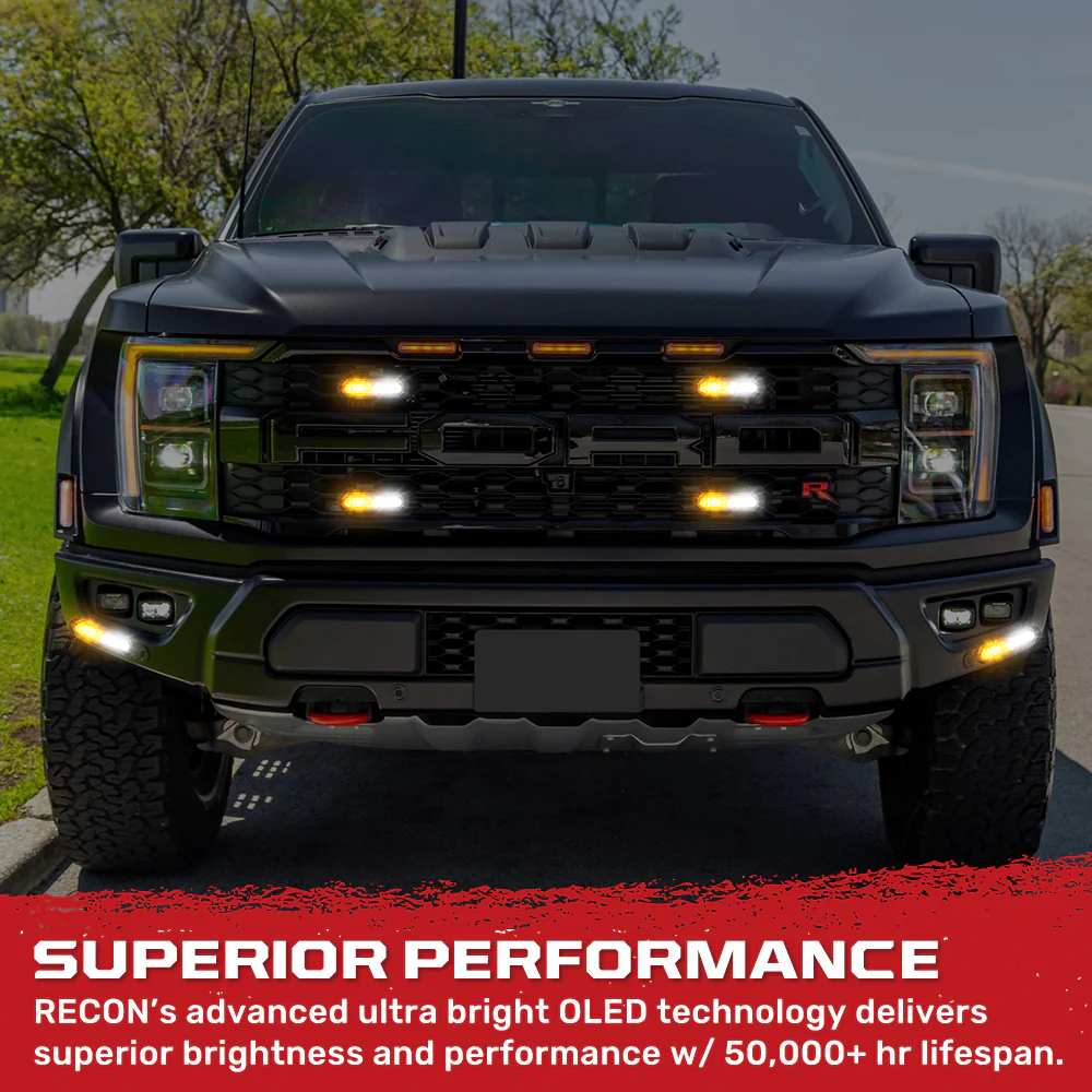 Universal 8-PC Ultra Slim Aluminum Surface Mounted 4.5" Emergency Ultra Bright LED Strobe w/ 17 Light Functions - Multiple Options - Image 6