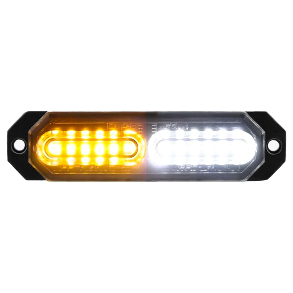 Universal 8-PC Ultra Slim Aluminum Surface Mounted 4.5" Emergency Ultra Bright LED Strobe w/ 17 Light Functions - Multiple Options - Image 60