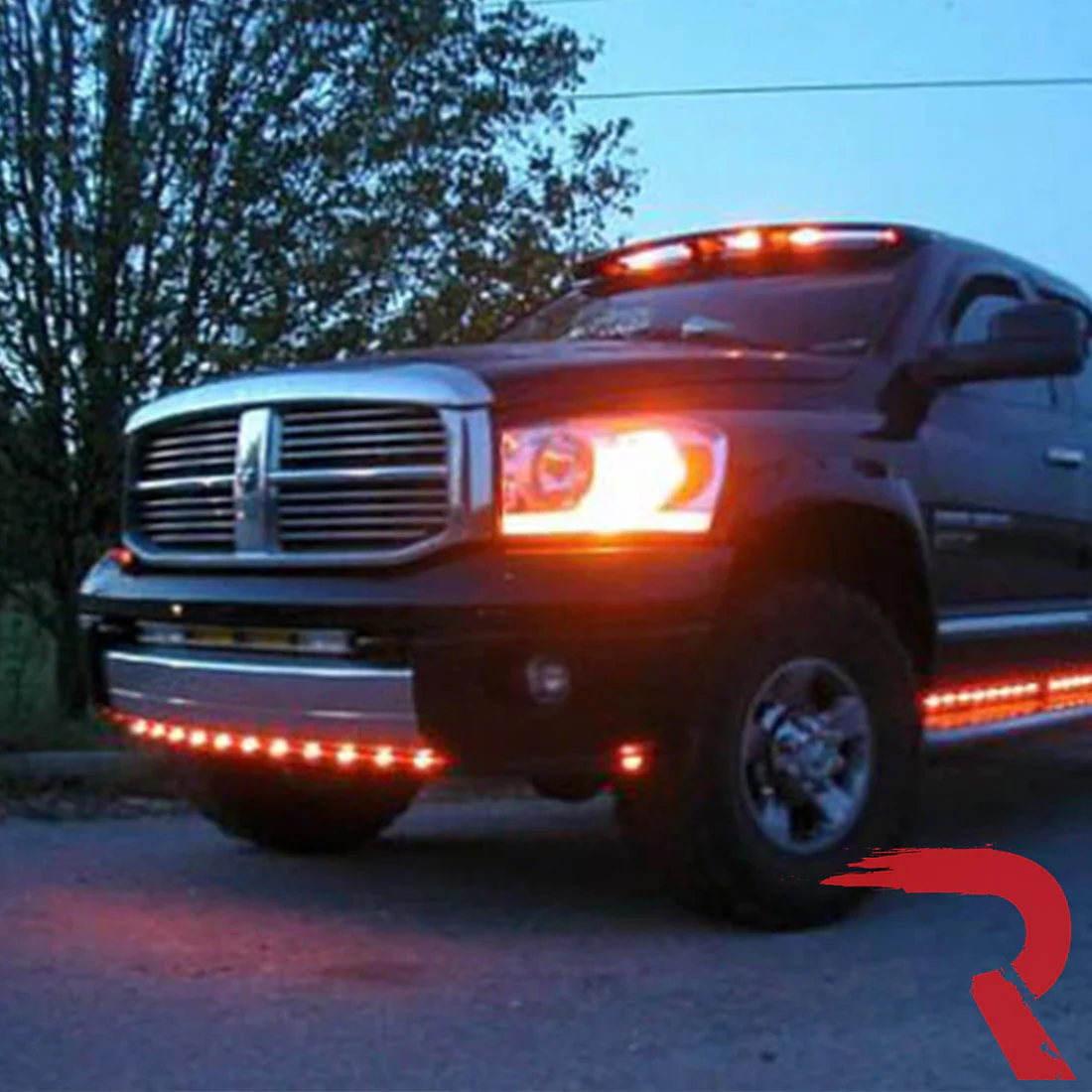 Universal 9-Pc Front Lower Air Dam Ultra Bright LED Light Kit - Multiple Options - Image 50